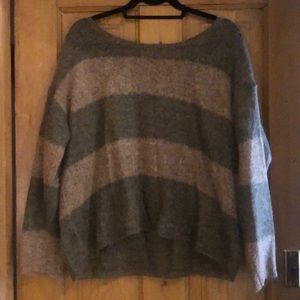 Free People Striped Sweater